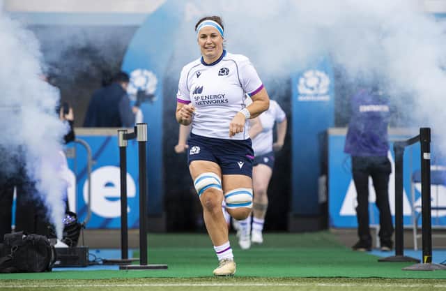 Scotland captain Rachel Malcolm has hailed Scottish Rugby's financial support package. Picture: Ross MacDonald / SNS