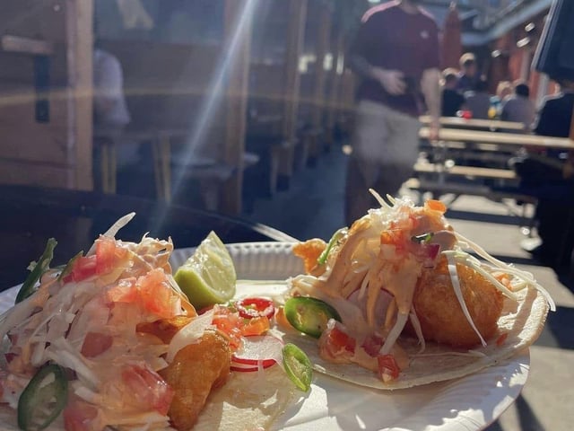 Every weekend features food from a different local pop up, selected for their seriously tasty cuisine, that complements the beers on offer.