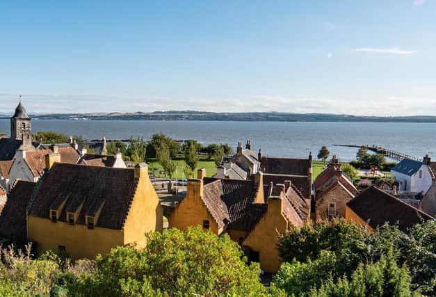A view from the walled garden over Culross Palace is a great viewpoint over this very ancient village.
Bill Bennett