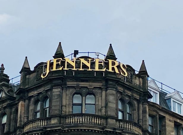 The iconic Jenners signage has returned to the store.