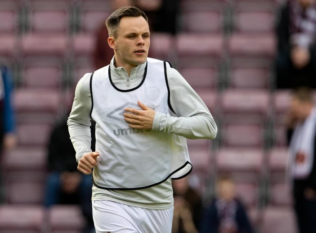 Hearts striker Lawrence Shankland is a doubt for the Scottish Cup match against Celtic. Picture: SNS
