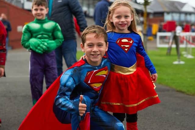 Little superheroes can attend the family fun day for free.