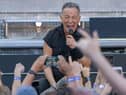 Bruce Springsteen got up close to his fans while performing in Edinburgh with the E Street Band.