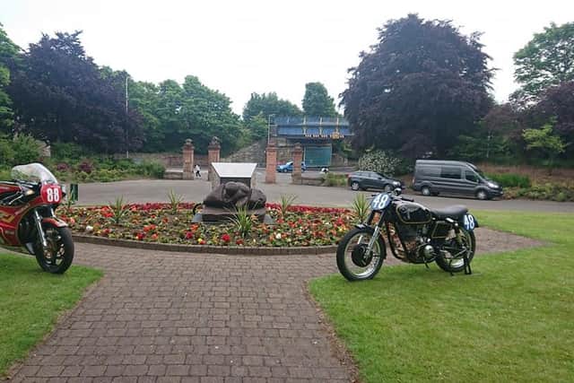 A memorial event was held on Sunday in Beveridge Park. Pic: Kirkcaldy and District Motor Club.