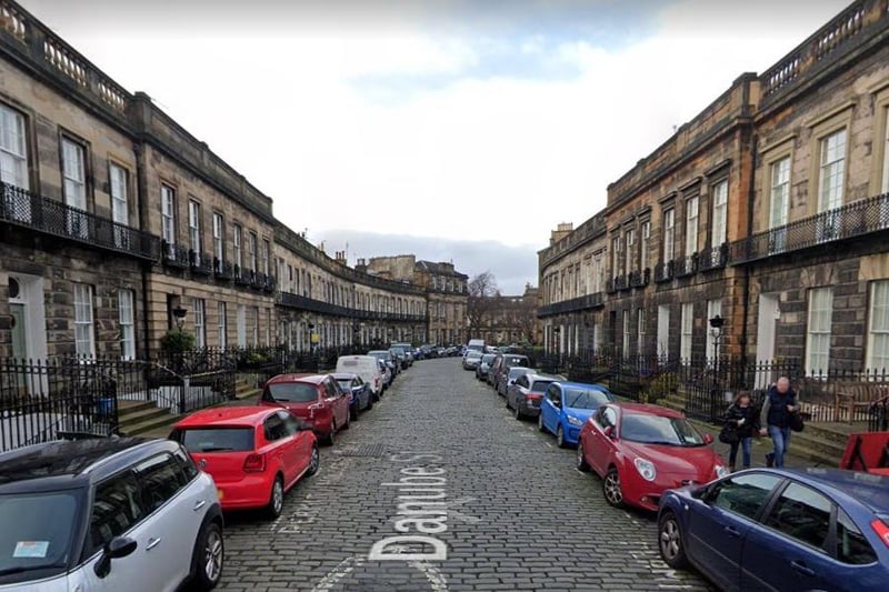 Another Stockbridge street makes it in at number four, Danube Street has the average house price of £1,449,000.