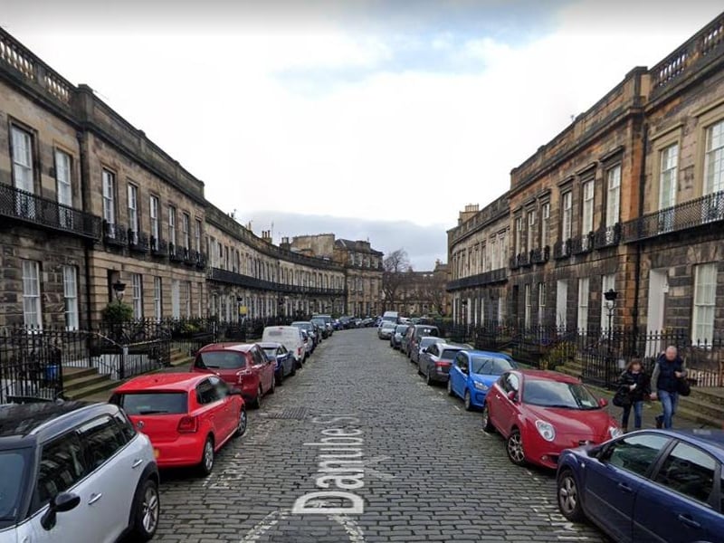 Another Stockbridge street makes it in at number four, Danube Street has the average house price of £1,449,000.