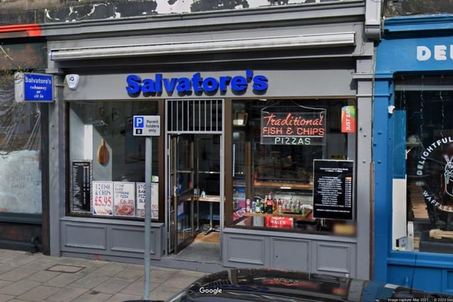 Fish suppers are on the menu at Salvatore's, a takeaway and delivery on Roseneath Street. One Edinburgh local said the shop has "the best chips around", giving it a five-star review on Google.