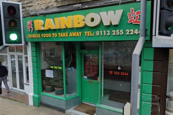 Rainbow, on Town Street, Farsley, Pudsey, was also recommended highly for its quality food.
