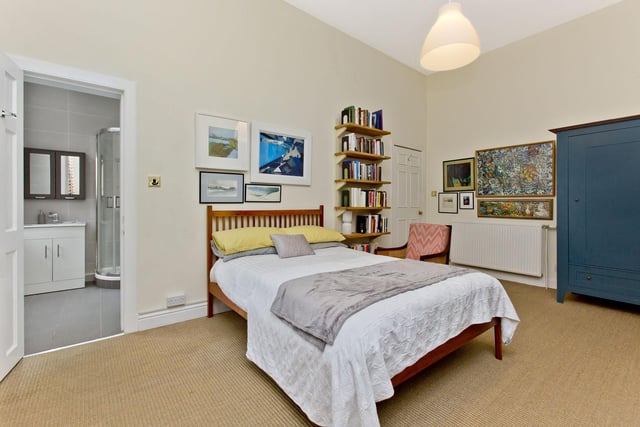 The particularly spacious principal bedroom.