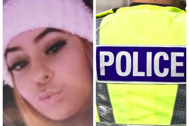 Police are appealing for help to find 13-year-old Sophia Gourlay.