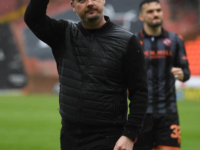 Tam Courts has left Dundee United after one season in charge.