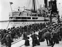 The Empire Windrush docked at Southampton (Photo: Keystone/Getty Images)
