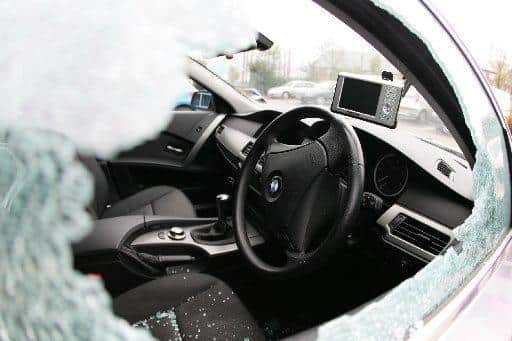 Police in Edinburgh have warned motorists after several car windows were smashed in the Capital.