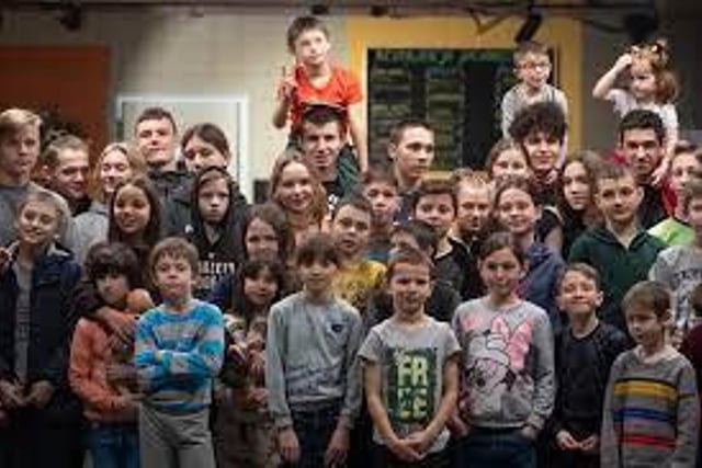 The children were put up in a hotel in Poznan, Poland, for two weeks while plans were made for their future. Duncan MacRae, the charity's media manager, said staff at the hotel had organised activities for the children to take their minds off what was happening back in their hometown. Planned activities included cinema trips, bowling and sports.