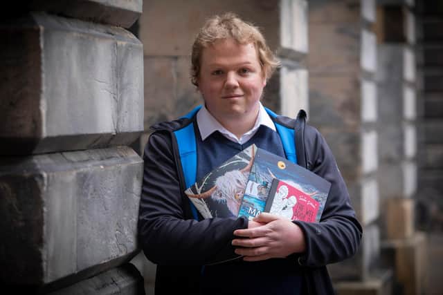 Gavin Keddie, who was employed by The Wee Book Company after they became aware of Edinburgh’s Employer Recruitment Incentives and as part of the Edinburgh Guarantee offer
