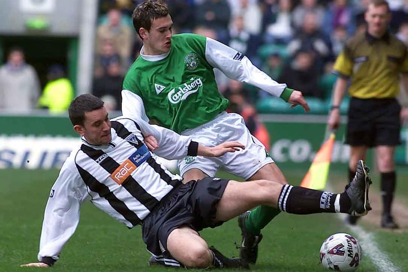 Boyhood Hibs fan made his debut in January 2000, eventually leaving in 2005 to join Rangers. After a season at Norwich he returned to Easter Road, playing 130 times. Had trials with Tampa Bay Rowdies, Dunfermline, and Brechin before entering management with Dumbarton. Had brief spell as St Mirren boss before stint in Norway, and is currently Airdrie manager