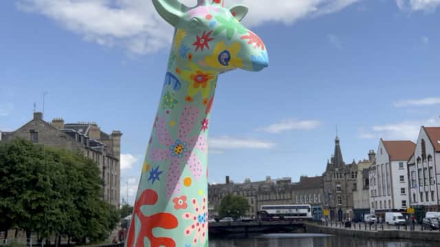 More than 40 huge giraffe sculptures will take to the streets