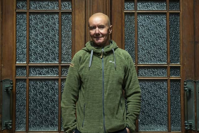 Author Irvine Welsh, pictured at Leith Theatre. Picture: Lisa Ferguson
