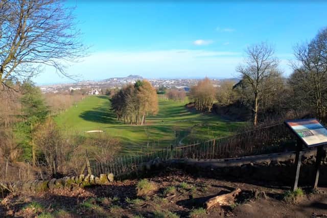 The views across Murrayfield Golf Club. Picture: Ruairidh Mason