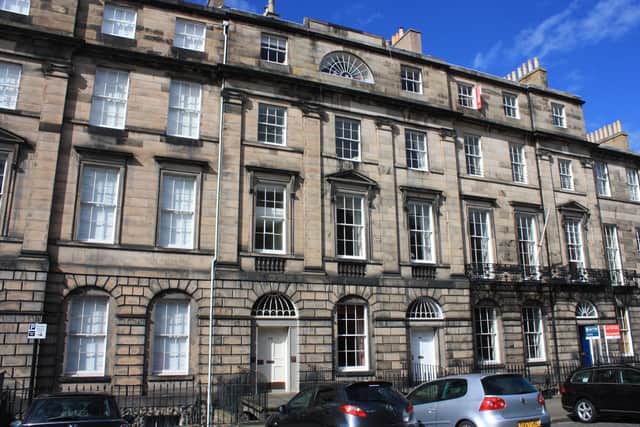 Great King Street in Edinburgh was home to a former plantation owner in Grenada, who receive more tha £1m in compensation for the 332 slaves he lost following abolition.