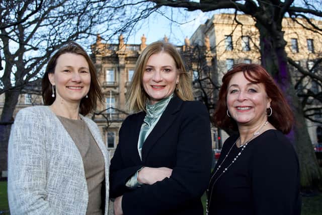 From left: Mint Ventures' director Carolyn Currie, CEO Gillian Fleming, and director Lynne Cadenhead. Picture: contributed.