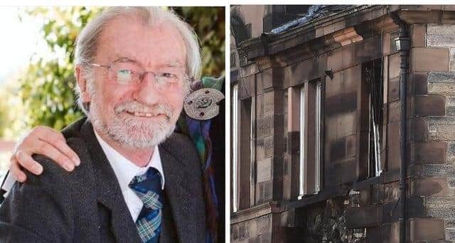 Gordon Sievewright, 69, from Edinburgh died after a suspected gas leak caused a major explosion in the four-story tenement building and a fire at around 5pm on Tuesday, September 10, 2019.