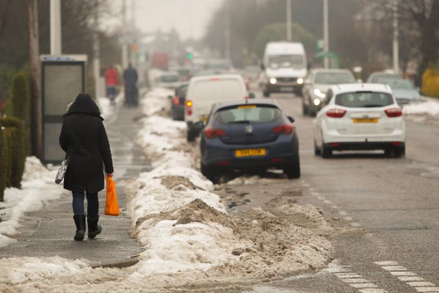 Roads in Loanhead were cleared as life began to return to normal in the wake of The Beast From The East.