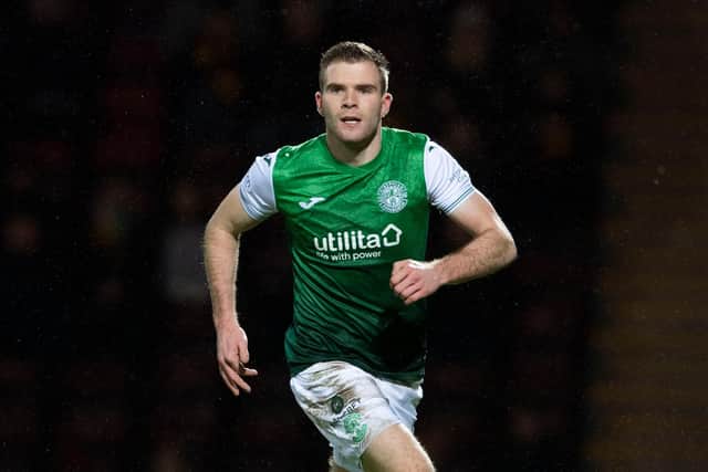Chris Cadden said Hibs were disappointed after the goalless draw with Motherwell
