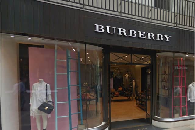 Burberry have announced job losses after a drop in sales