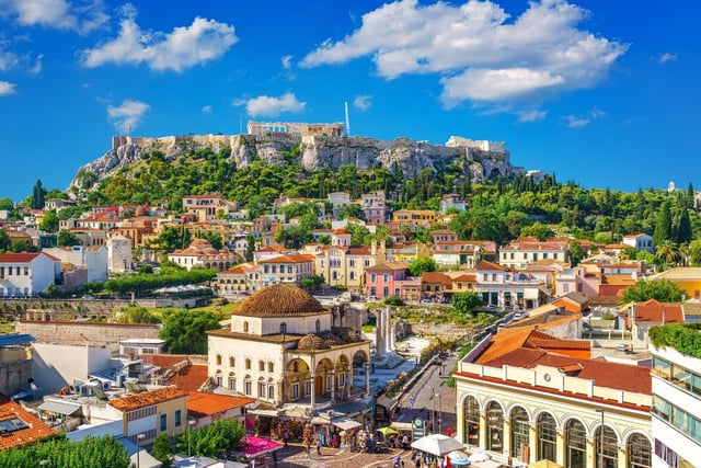 Thousands of years of history can be explored in Athens this spring, with Aagean Airlines and easyJet offering flights from Edinburgh. You can enjoy temperatures of up to 20C in April, with only 31mm of rain across the entire month, and an average of 12 hours of sunshine a day while you tramp around the Acropolis.