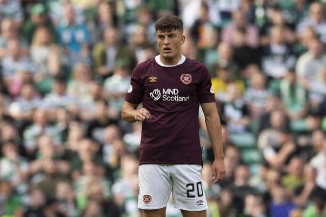 Lewis Neilson came on as a sub against Celtic and was impressive in his first full competitive match for Hearts against St Johnstone at Tynecastle. Picture: Craig Foy / SNS