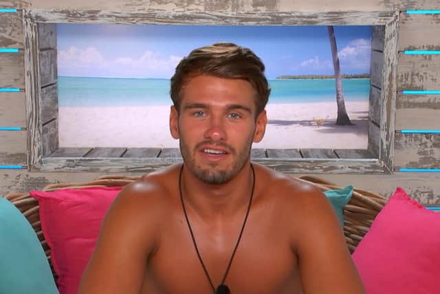 No reason has been given for his departure yet. Photo: ITV / Love Island.