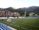 Hibs will face Santa Coloma in Andorra this evening. (Photo by Eric Alonso/Getty Images)