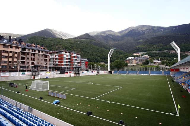 Hibs will face Santa Coloma in Andorra this evening. (Photo by Eric Alonso/Getty Images)