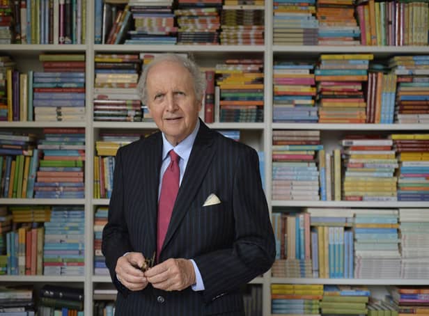 Edinburgh author Alexander McCall Smith has been honoured with a lifetime achiement award for his contribution to Scottish literature. Picture: Kirsty Anderson