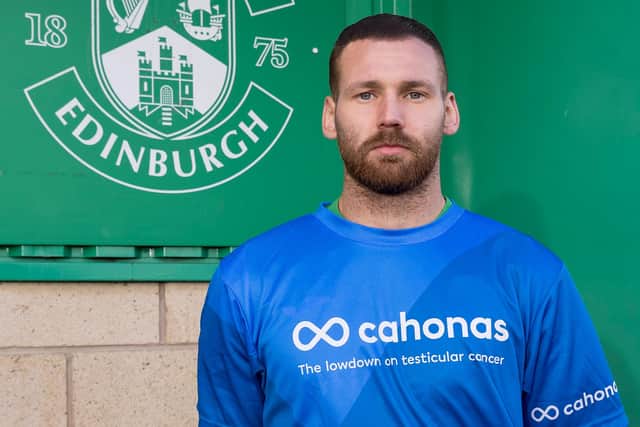 To launch the partnership, stars Martin Boyle, Lewis Stevenson and Kevin Dabrowski took a break from training, donned Cahonas Scotland t-shirts, and issued a plea to supporters to check themselves regularly.