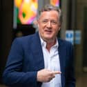 Piers Morgan leaves BBC Broadcasting House, London, after appearing on the BBC One current affairs programme, Sunday Morning. Picture date: Sunday January 16, 2022. PA Photo.