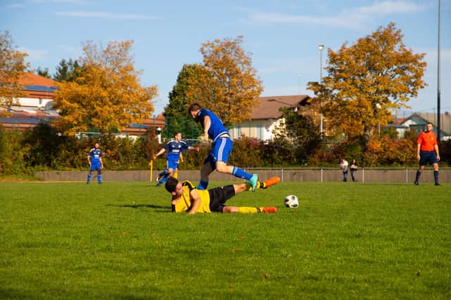A game of grassroots football