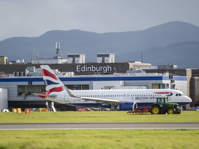 Stock photo of Edinburgh Airport by Lisa Ferguson.