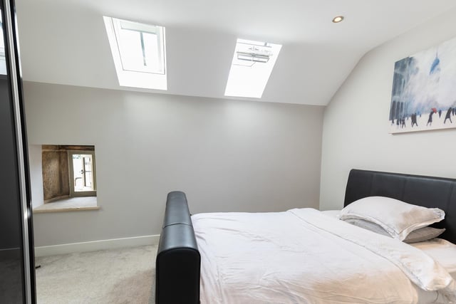 There are two more double bedrooms and a connecting shower room on the top floor.