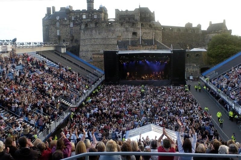 The concert set-up on the Esplanade at Edinburgh Castle every summer ahead of the Edinburgh Military Tattoo during the festival has brought many big names to the Capital including Noel Gallagher's High Flying Birds and Tom Jones, pictured above in 2004, with a capacity of 8,500. This is the perfect sized venue for attracting big names to Edinburgh but is obviously only available during the summer months, with many music fans attending concerts there complaining that they can't purchase alcohol as the venue doesn't have a license. However, the popularity of the annual Castle Concerts shows again the demand for a good-sized indoor music arena in Edinburgh.