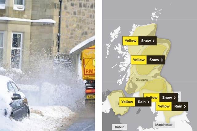 Edinburgh could be hit by severe weather this week.