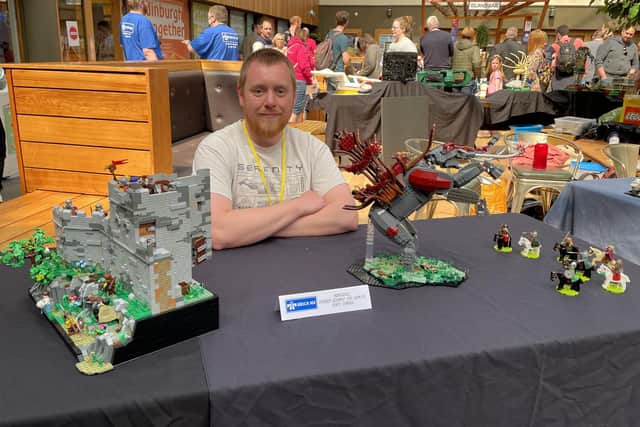 Sion Carpenter thoroughly researched and planned before creating his Hadrian's Wall and Lord of the Rings Oliphaunt models.