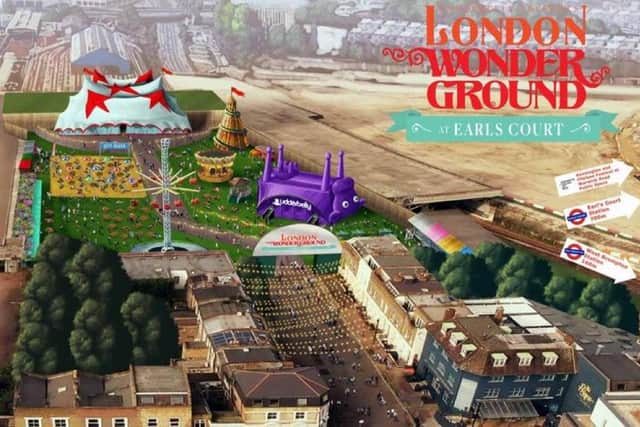 Underbelly announced plans for its new London Wonderground festival today.