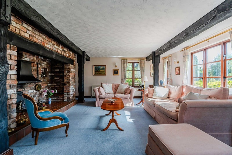 Providing the ideal setting for both family life and entertaining, the ground floor accommodation flows seamlessly. A welcoming reception hallway with window to the front of the house provides access to two large interconnecting reception rooms split by an inglenook fireplace.