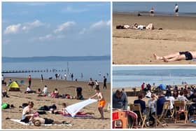 Take a look through our photo gallery to see how Edinburgh locals enjoyed the sunny weather at Portobello Beach.