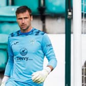 David Marshall skippered Hibs last season but the armband has been passed back to defensive stalwart Paul Hanlon for the upcoming campaign. Picture: Ross Parker / SNS Group