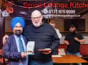 The chairman’s Special Award was presented to 5th X1 captain, Alan Cameron, by Spice Lounge Kitchen owner, Jas Singh.
