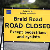 Only pedestrians and cyclists can use Braid Road