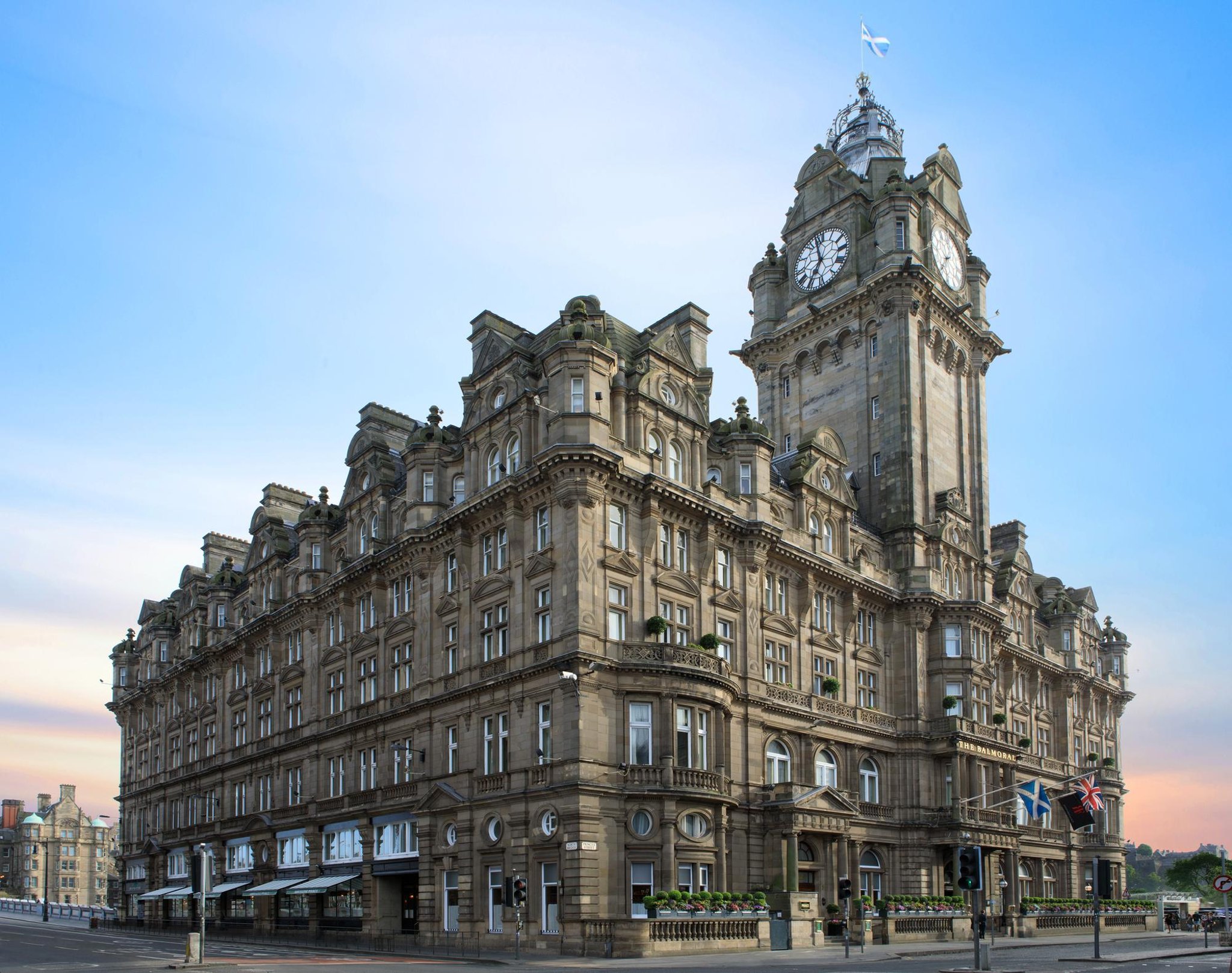 See behind the scenes of The Balmoral as Channel 5 team focus on Edinburgh institution